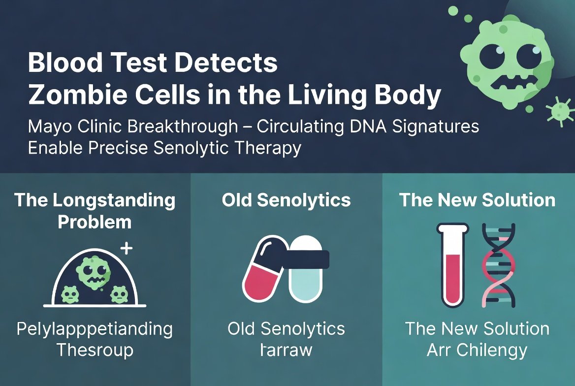 ביומרקר תאי זומבי: Mayo Clinic פיצח זיהוי DNA