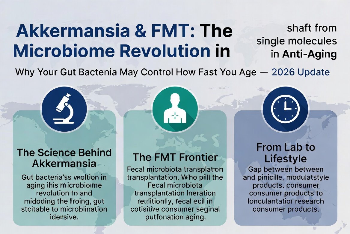 Microbioma intestinal y longevidad: ¿Es realmente la fuente de la juventud?