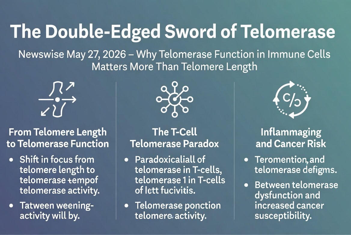 Telomerasi e sistema immunitario: l'enzima che previene le malattie croniche
