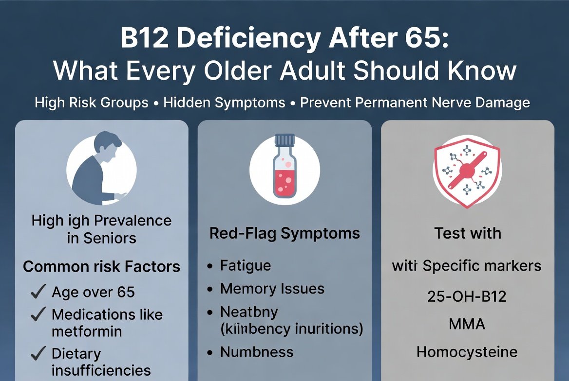 B12 Vitamini: Neden Emilim Yaşla Birlikte Düşer ve Kimler Risk Altında