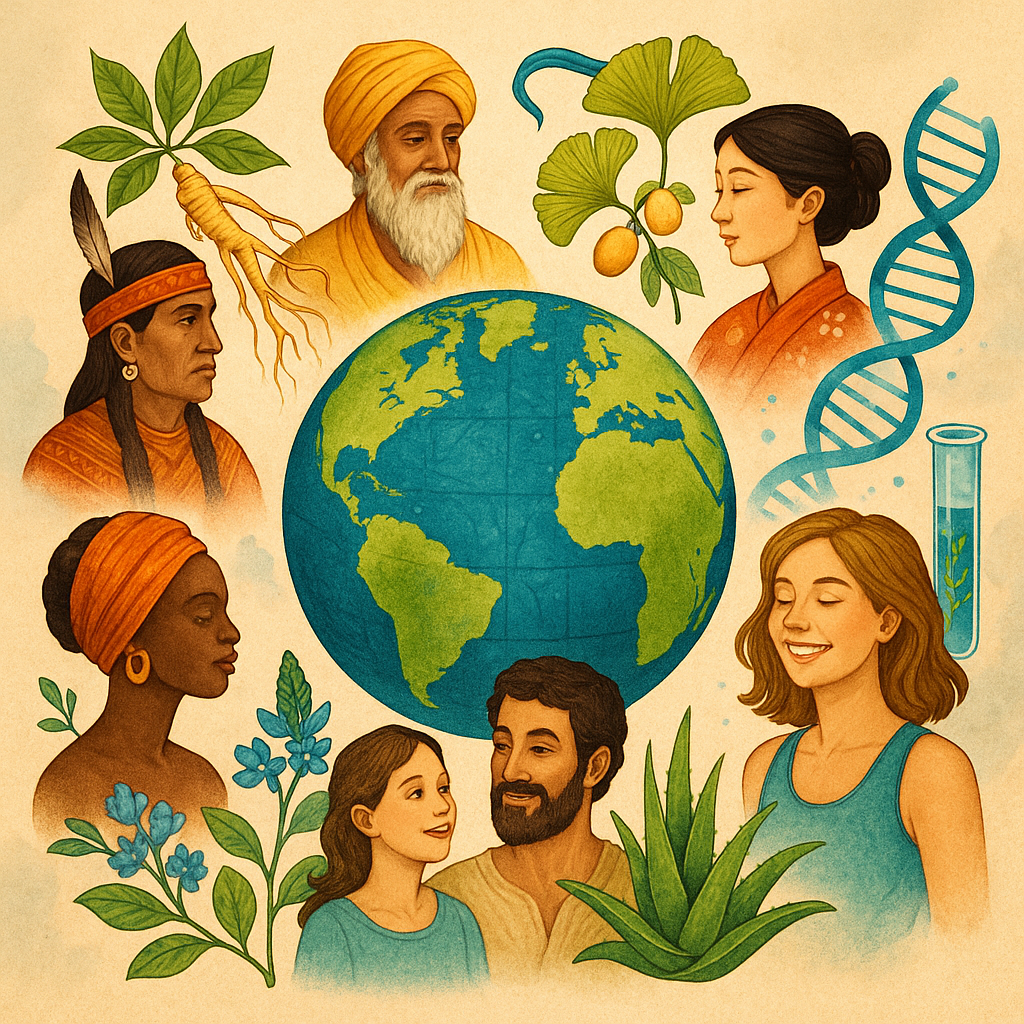 המפה הגלובלית של צמחי הנעורים